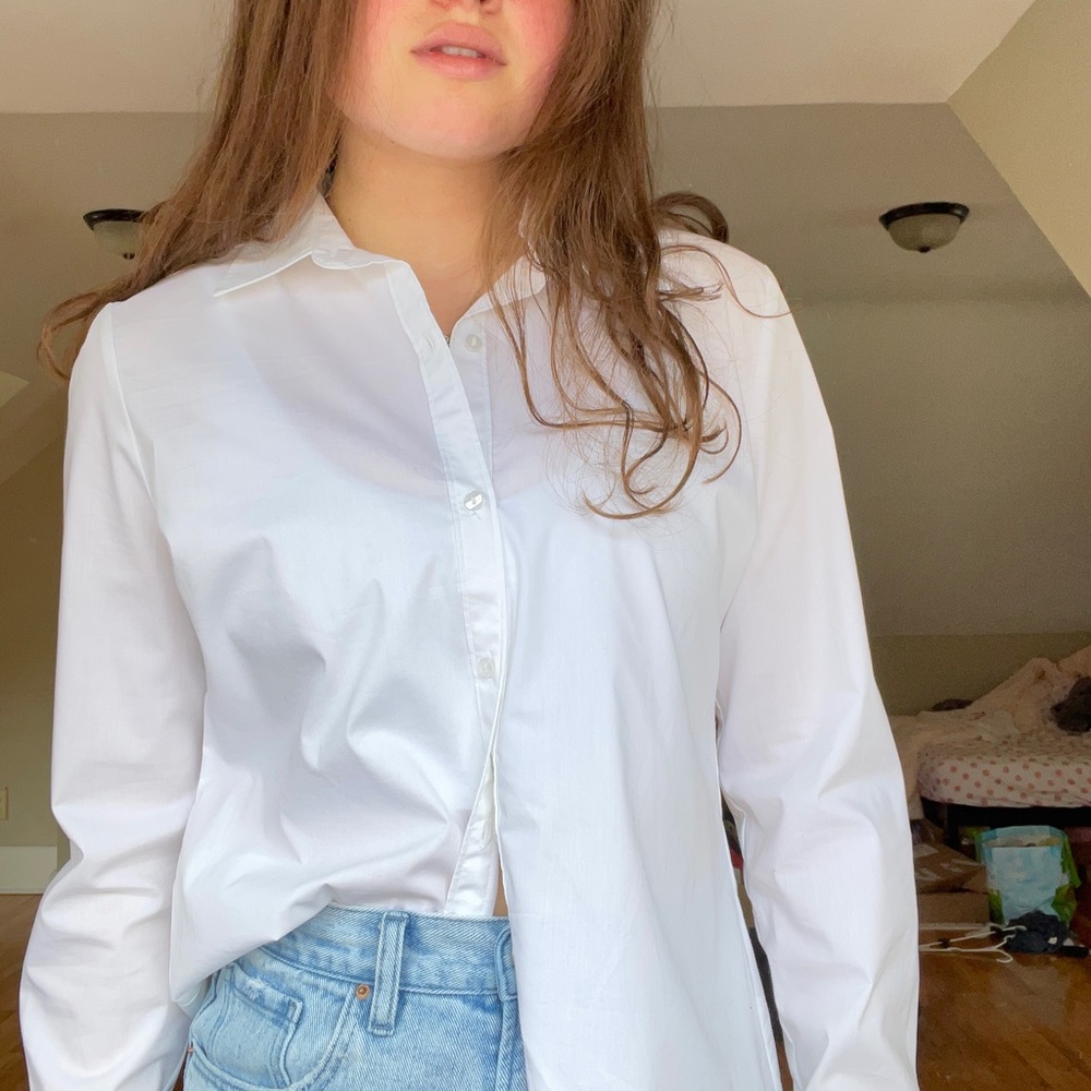 Worthington White Button Up